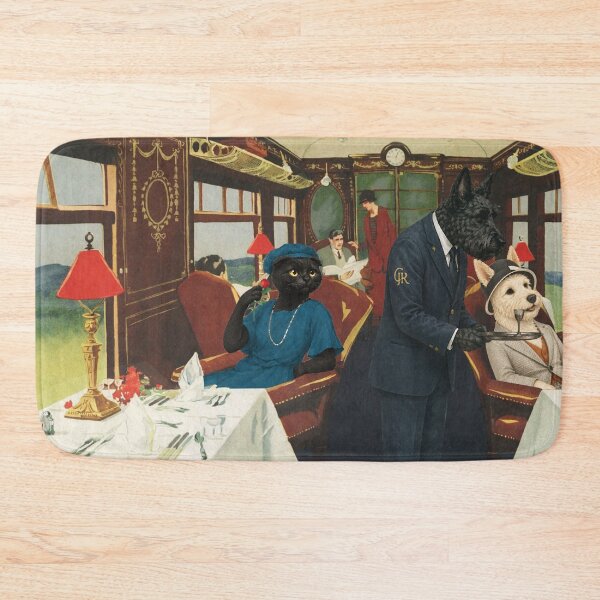 Item preview, The Harrogate Pullman – Vintage Railway Travel Poster designed and sold by CJChronicles.