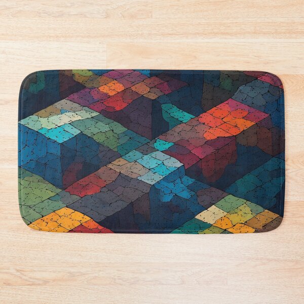 Item preview, Abstract cube formation in kaleidoscope style designed and sold by Mianku | Für das Leben.