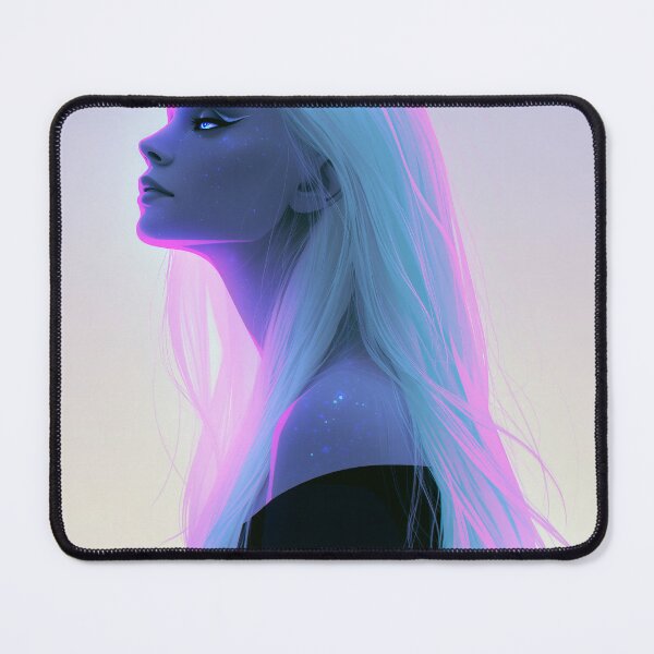 Item preview, Neon Reverie of the Silent Starborn designed and sold by oanaunciuleanu.