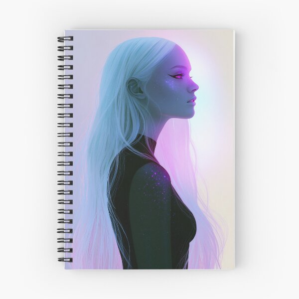 Item preview, Neon Reverie of the Silent Starborn designed and sold by oanaunciuleanu.