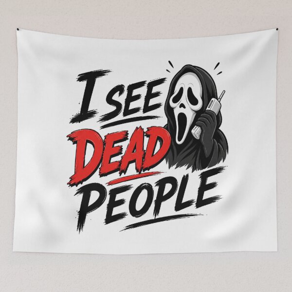 Item preview, I See Dead People –  Horror Humor Edition designed and sold by Pecata.