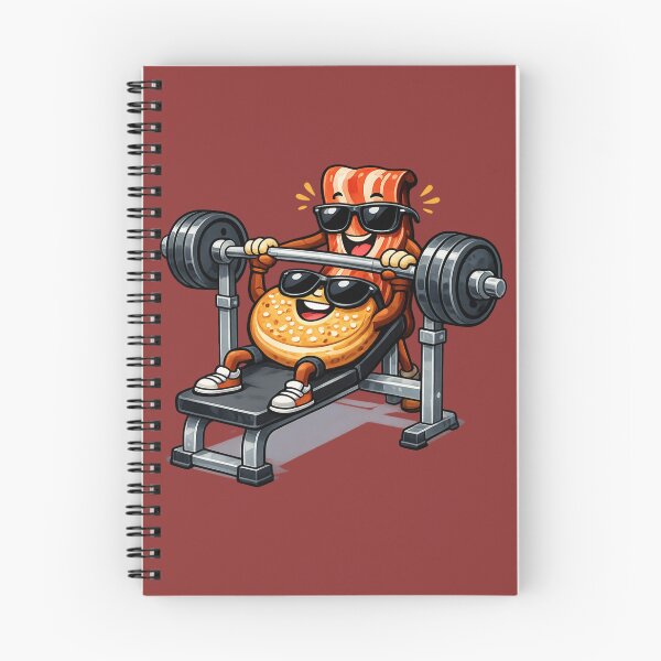 Item preview, Bacon Spotting Bicep Bagel designed and sold by BROHLine Studio.