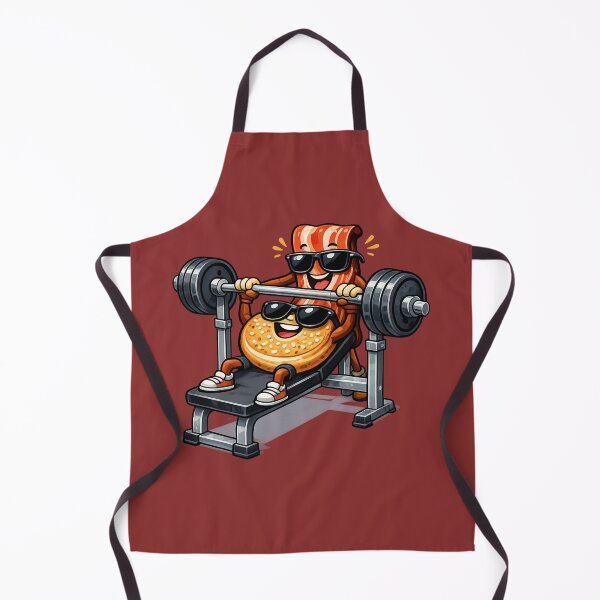 Item preview, Bacon Spotting Bicep Bagel designed and sold by BROHLine Studio.