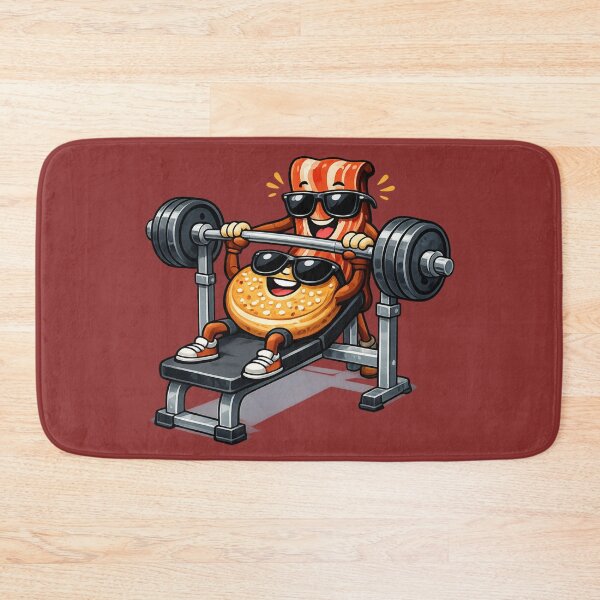 Item preview, Bacon Spotting Bicep Bagel designed and sold by BROHLine Studio.
