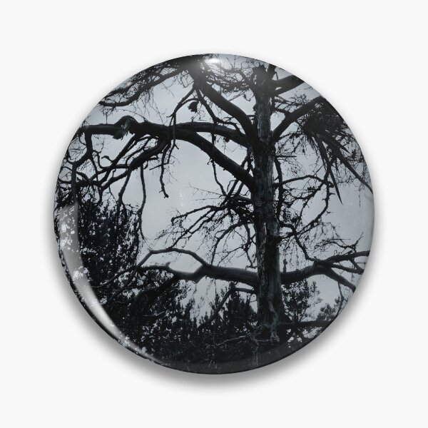 Item preview, Gothic Dead Tree | Dark Academia Witchy Woods | Monochrome Moody Forest Photography designed and sold by SergioMiklos.