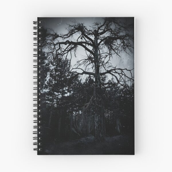 Item preview, Gothic Dead Tree | Dark Academia Witchy Woods | Monochrome Moody Forest Photography designed and sold by SergioMiklos.