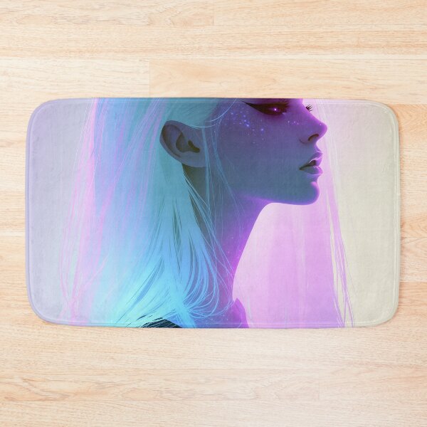 Item preview, Neon Reverie of the Silent Starborn designed and sold by oanaunciuleanu.