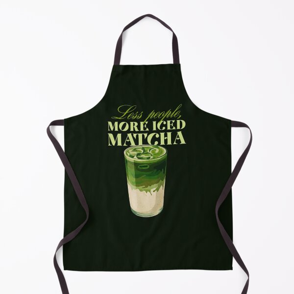 Item preview, Less People More Iced Matcha Funny Quote designed and sold by LinaValearte.