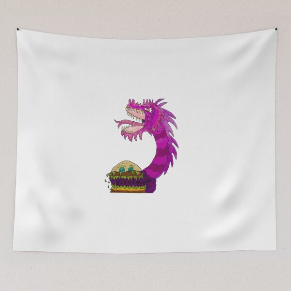 Item preview, A Hangry Burger Dragon designed and sold by Decemberdragon.