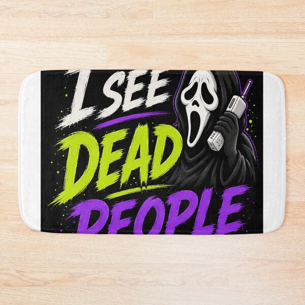 Item preview, I See Dead People – Neon Horror Humor Edition designed and sold by Pecata.