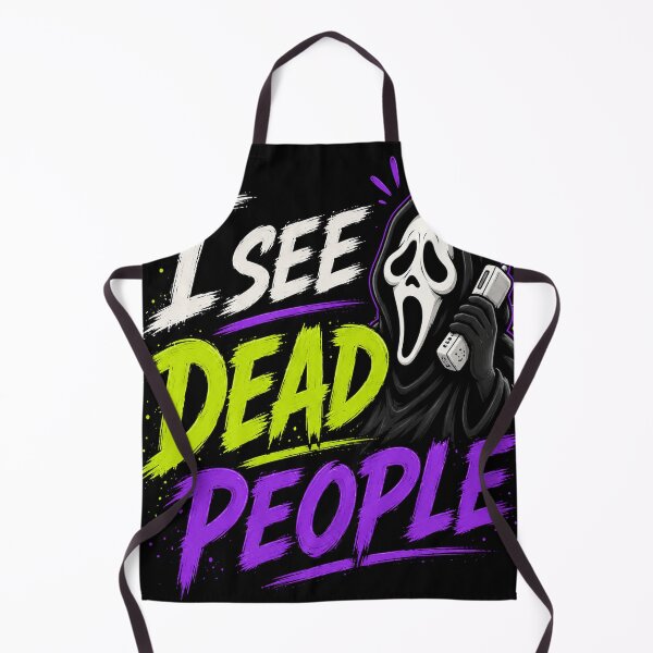 Item preview, I See Dead People – Neon Horror Humor Edition designed and sold by Pecata.