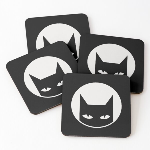 Item preview, Black Cat Logo designed and sold by eve streets.