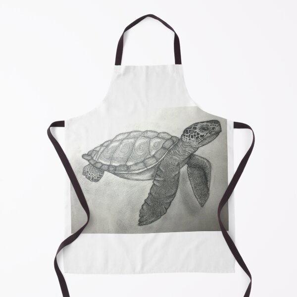 Item preview, Sea Turtle Graphite Drawing designed and sold by gk-artstudios.