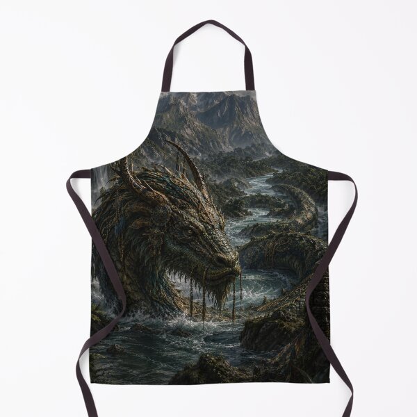 Item preview, River Dragon of the Skyborn Peaks designed and sold by Candlelit Catastrophes.