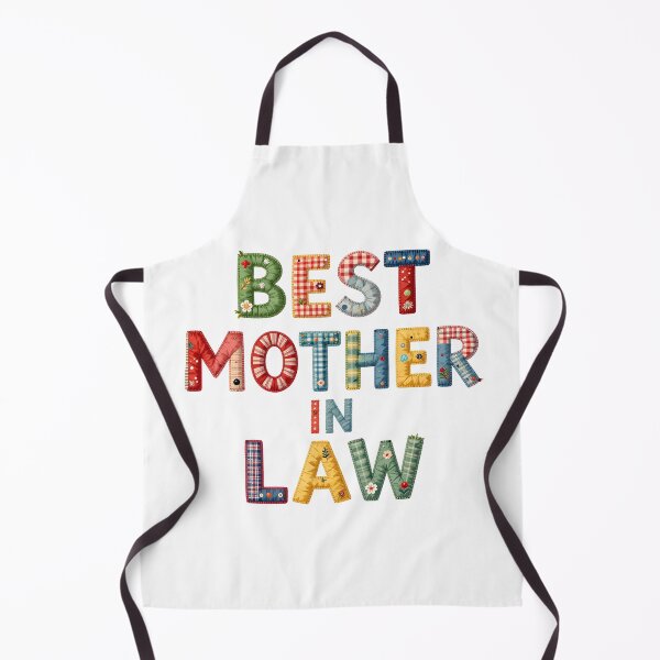 Item preview, BEST MOTHER IN LAW - IN FAUX LETTERING designed and sold by AlexOBrienArt.