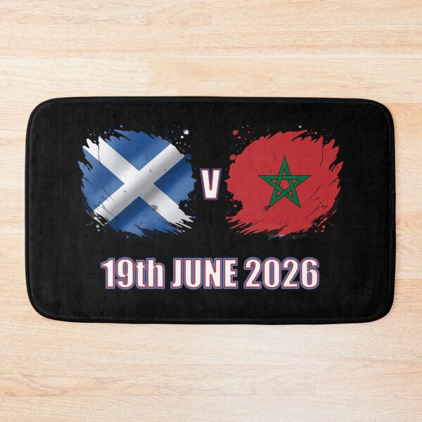 Item preview, Scotland v Morocco International Football Match - June 19 2026 designed and sold by Loom on the Loch.