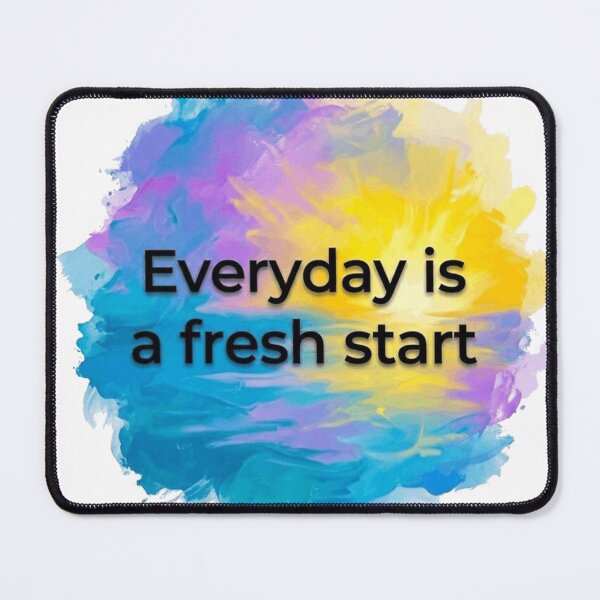 Item preview, Everyday is a Fresh Start- IVibrant Watercolor designed and sold by Northern Glow Art.