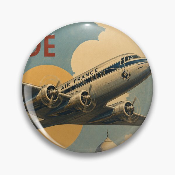 Item preview, Air France - India - Vintage designed and sold by THE Company.