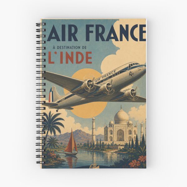 Item preview, Air France - India - Vintage designed and sold by THE Company.