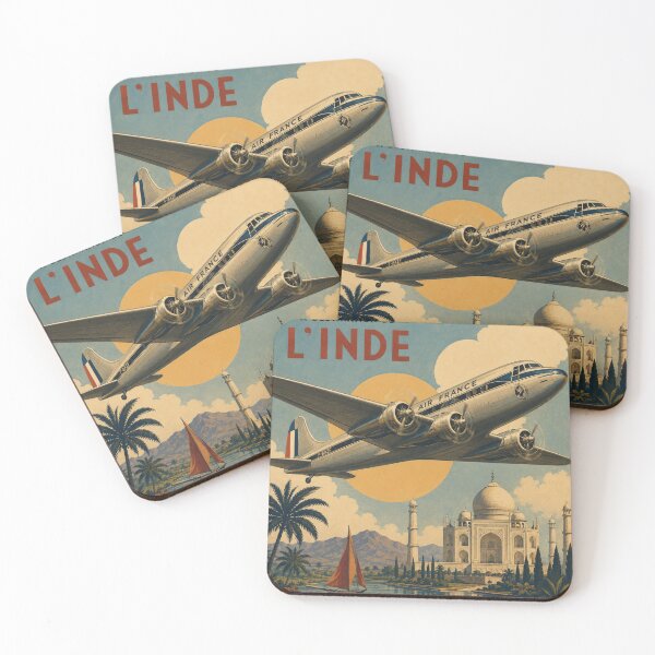Item preview, Air France - India - Vintage designed and sold by THE Company.