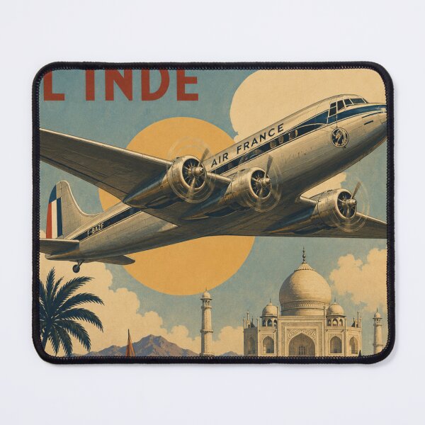 Item preview, Air France - India - Vintage designed and sold by THE Company.
