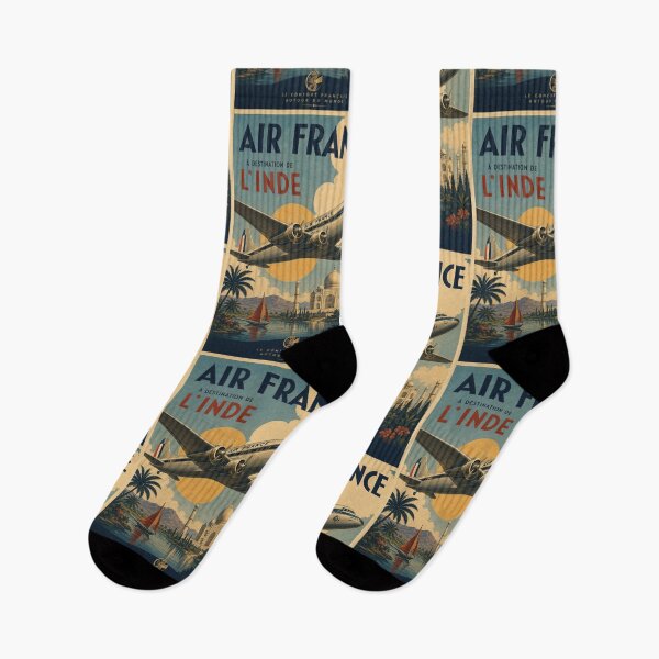 Item preview, Air France - India - Vintage designed and sold by THE Company.