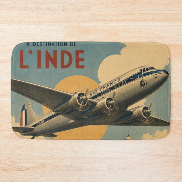 Item preview, Air France - India - Vintage designed and sold by THE Company.