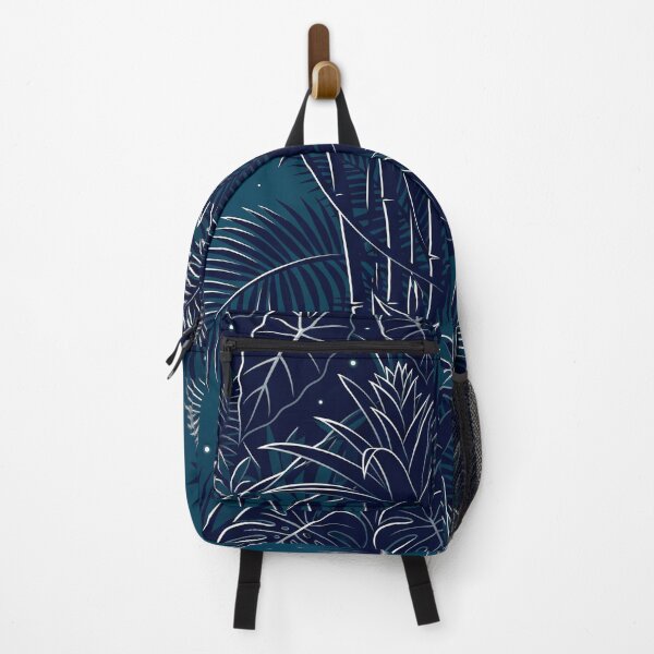 Item preview, Midnight Jungle Oasis - Mystic Tropical Night Pattern designed and sold by fit-and-fine26.
