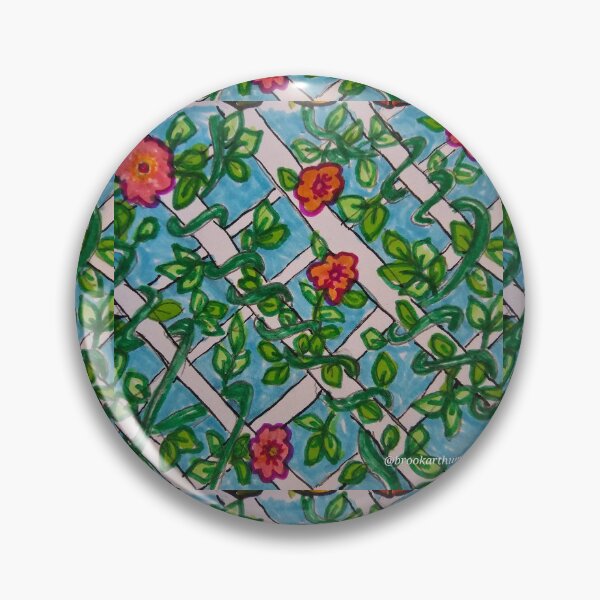 Item preview, Soft Flower Trellis designed and sold by DancingCreek.