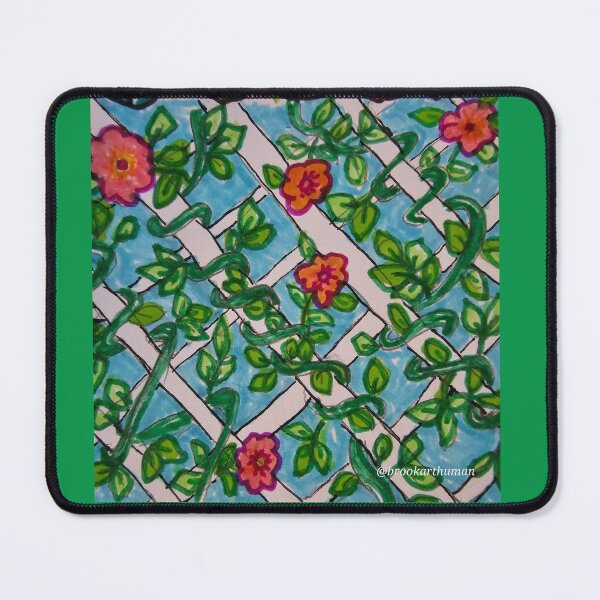 Item preview, Soft Flower Trellis designed and sold by DancingCreek.
