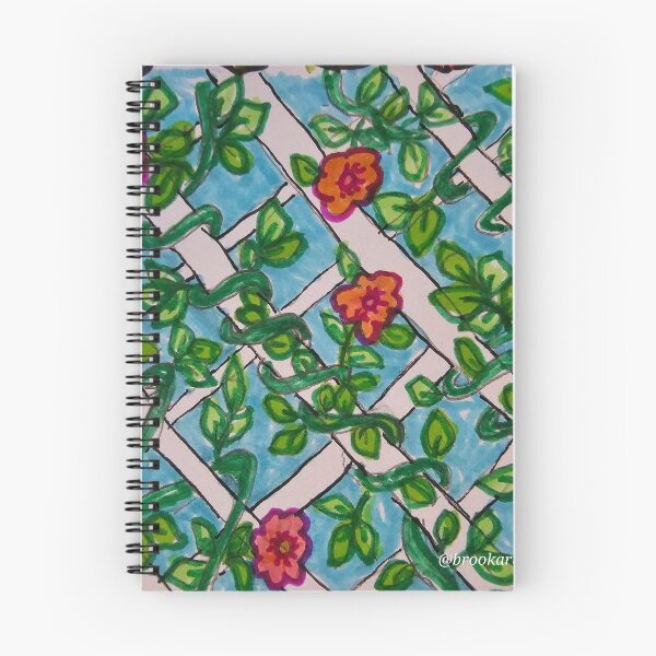 Item preview, Soft Flower Trellis designed and sold by DancingCreek.