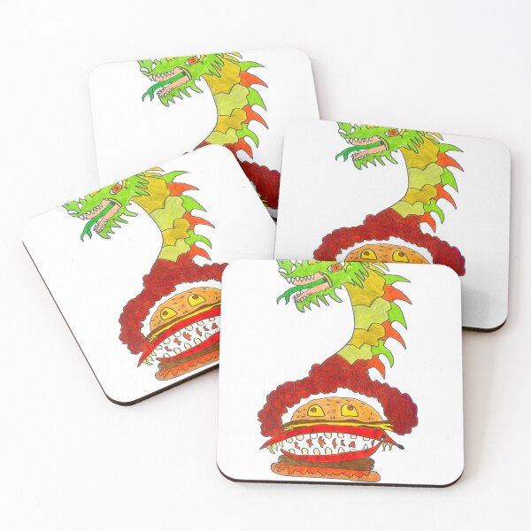 Item preview, Hangry chilli burger dragon designed and sold by Decemberdragon.