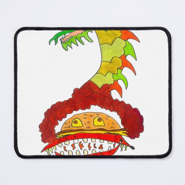 Item preview, Hangry chilli burger dragon designed and sold by Decemberdragon.