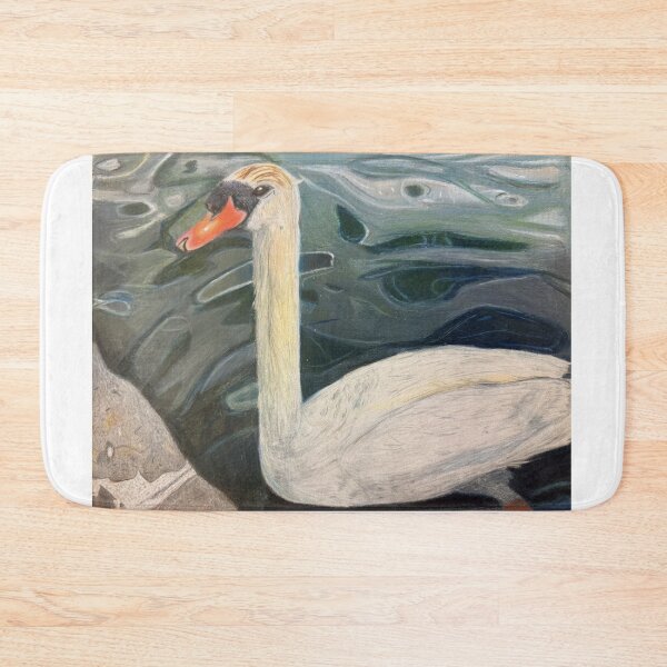 Item preview, Elegant Swan on a Warm Spring Day designed and sold by gk-artstudios.