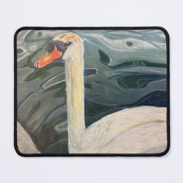 Item preview, Elegant Swan on a Warm Spring Day designed and sold by gk-artstudios.