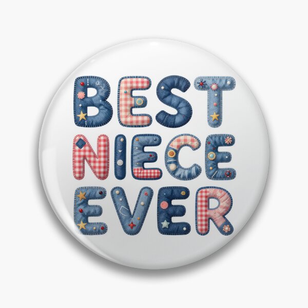 Item preview, BEST NIECE EVER - IN FAUX LETTERING designed and sold by AlexOBrienArt.