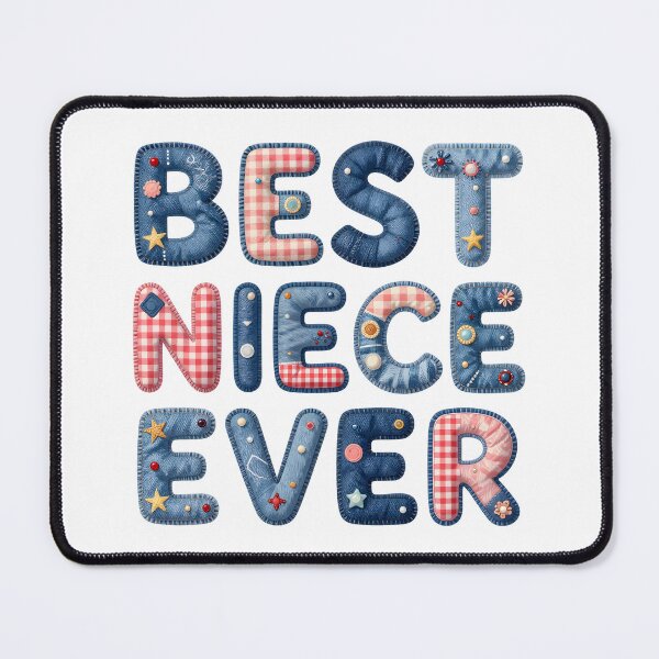 Item preview, BEST NIECE EVER - IN FAUX LETTERING designed and sold by AlexOBrienArt.