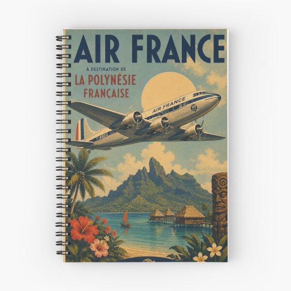 Item preview, Air France - French Polynesia - vintage designed and sold by THE Company.