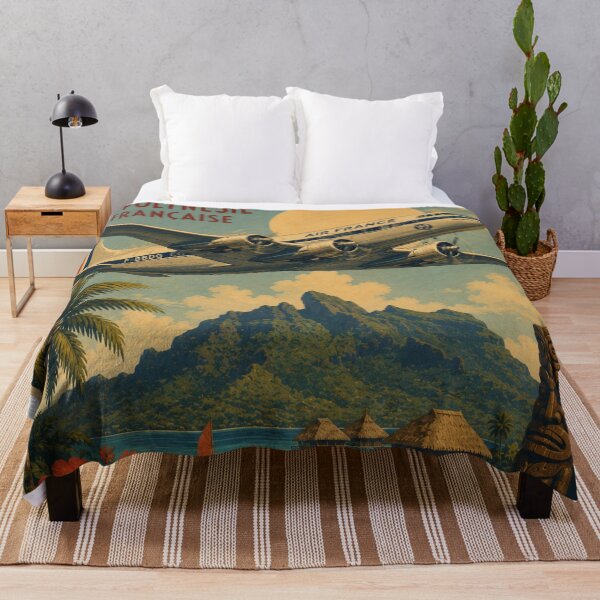 Item preview, Air France - French Polynesia - vintage designed and sold by THE Company.
