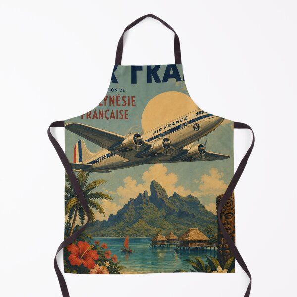 Item preview, Air France - French Polynesia - vintage designed and sold by THE Company.