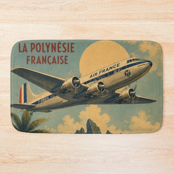 Item preview, Air France - French Polynesia - vintage designed and sold by THE Company.