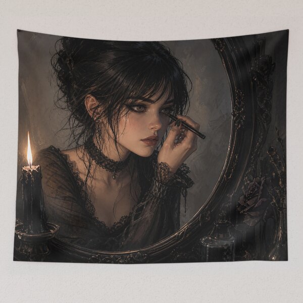 Item preview, The Velvet Vanity - Goth Girl designed and sold by bapupa.