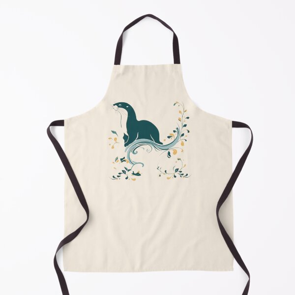 Item preview, (Title): Minimalist Cute Otter Sleeping on Tree Branch Art designed and sold by Tama-sirth.