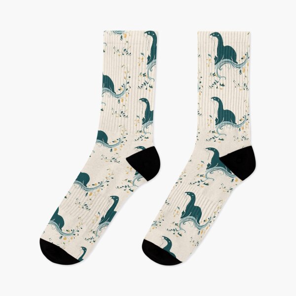 Item preview,  (Title): Minimalist Cute Otter Sleeping on Tree Branch Art  designed and sold by Tama-sirth.