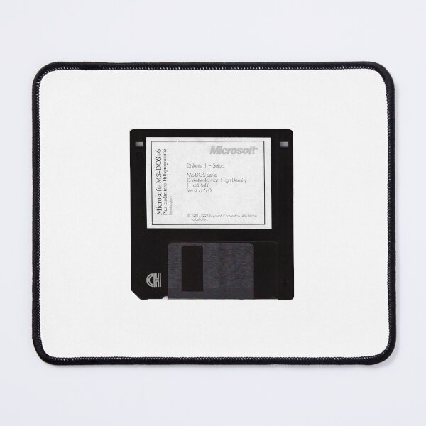 Item preview, 3.5" Floppy Disk black w. label designed and sold by deep-sea-birds.