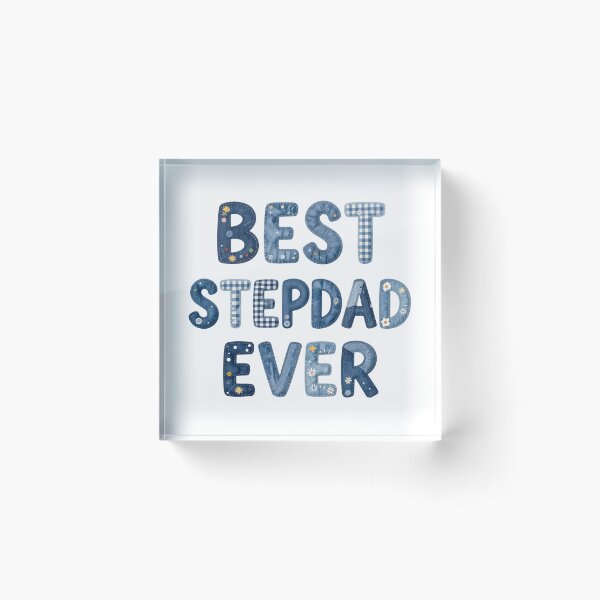 Item preview, BEST STEPDAD EVER - IN FAUX LETTERING designed and sold by AlexOBrienArt.