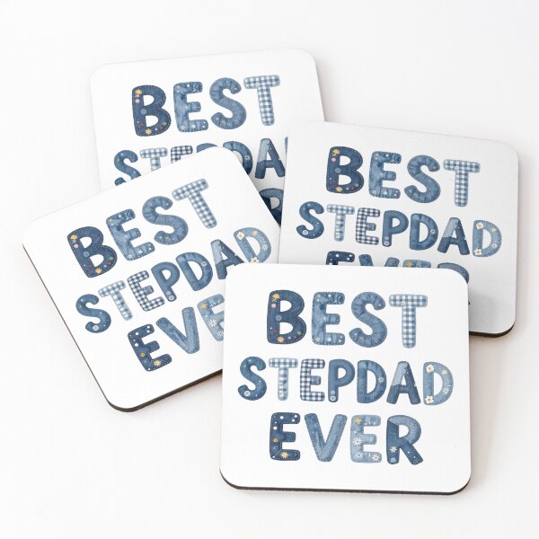 Item preview, BEST STEPDAD EVER - IN FAUX LETTERING designed and sold by AlexOBrienArt.