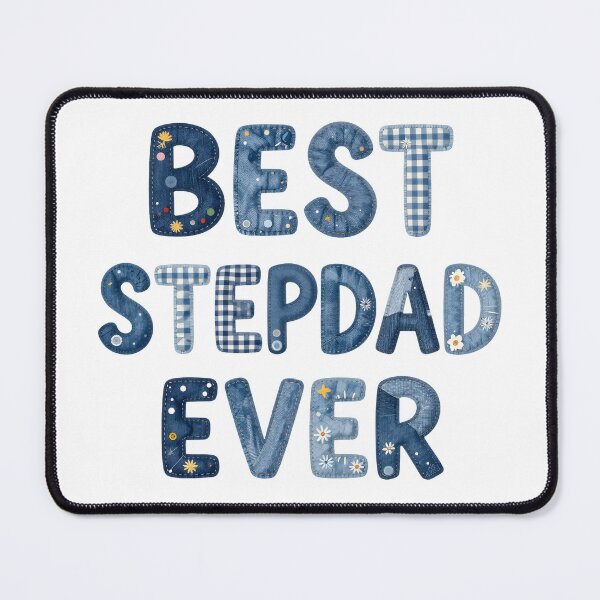 Item preview, BEST STEPDAD EVER - IN FAUX LETTERING designed and sold by AlexOBrienArt.