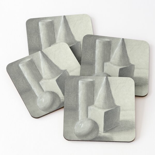 Item preview, Shape Still Life designed and sold by gk-artstudios.