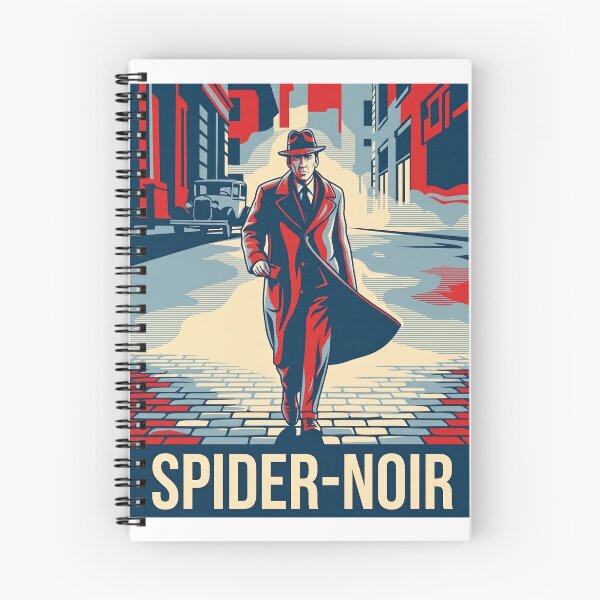 Item preview, Spider-Noir Detective - Vintage Comic Aesthetic 2026 designed and sold by Artist-anis.